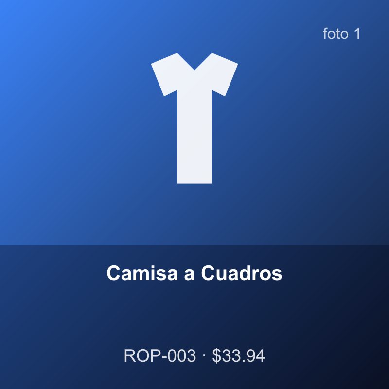 Camisa a Cuadros