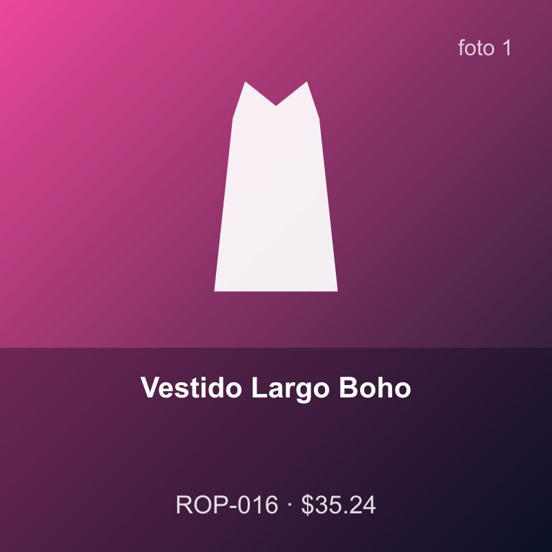 Vestido Largo Boho
