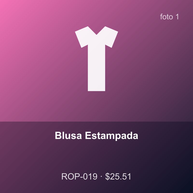 Blusa Estampada
