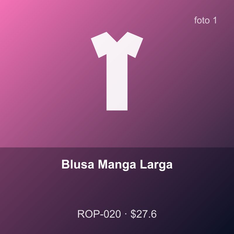 Blusa Manga Larga