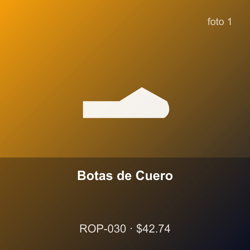 Botas de Cuero