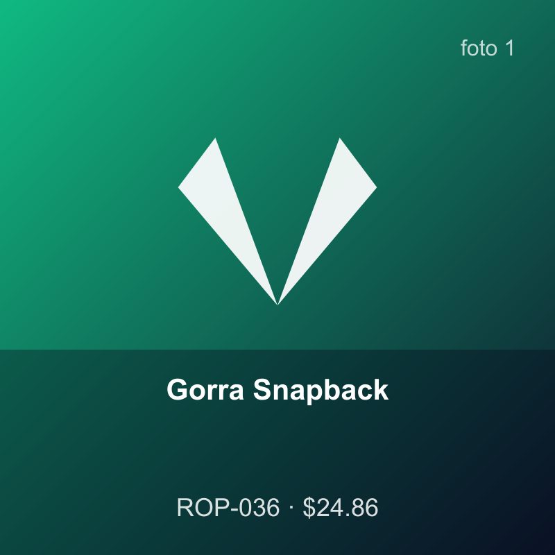 Gorra Snapback
