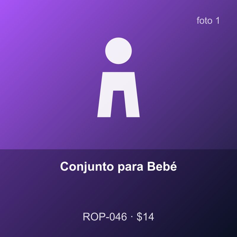 Conjunto para Bebé