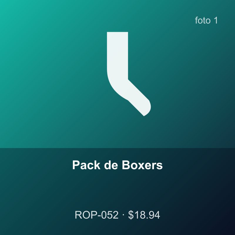 Pack de Boxers