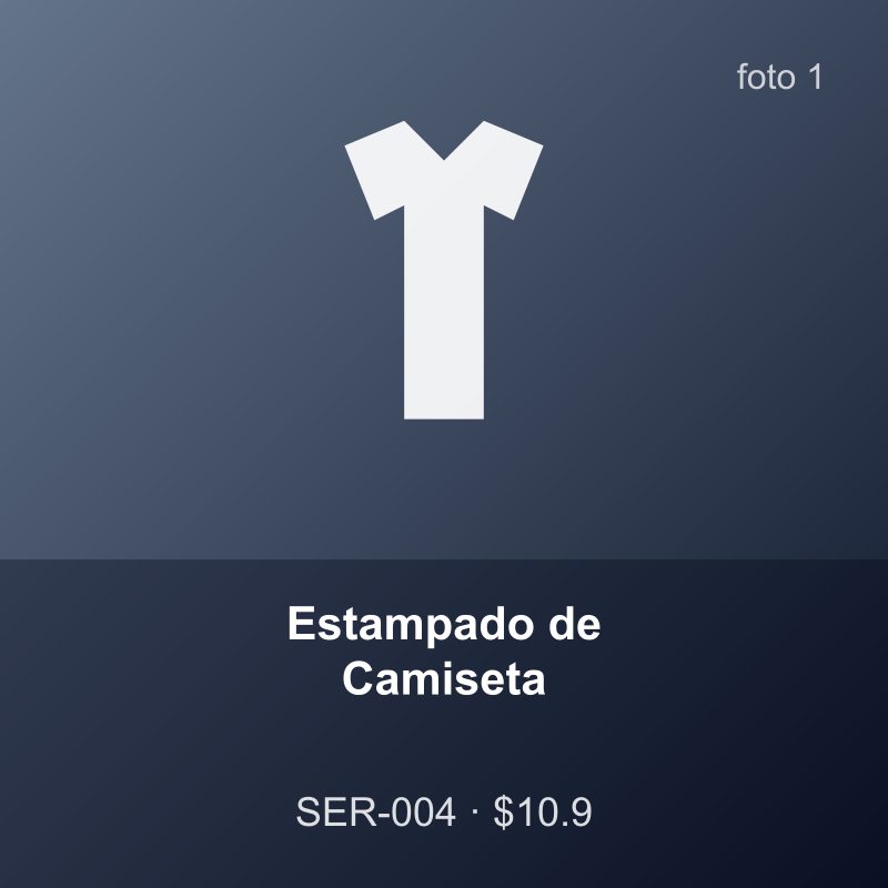 Estampado de Camiseta