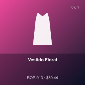 Vestido Floral